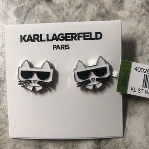 Karl Lagerfeld Paris Post Earrings